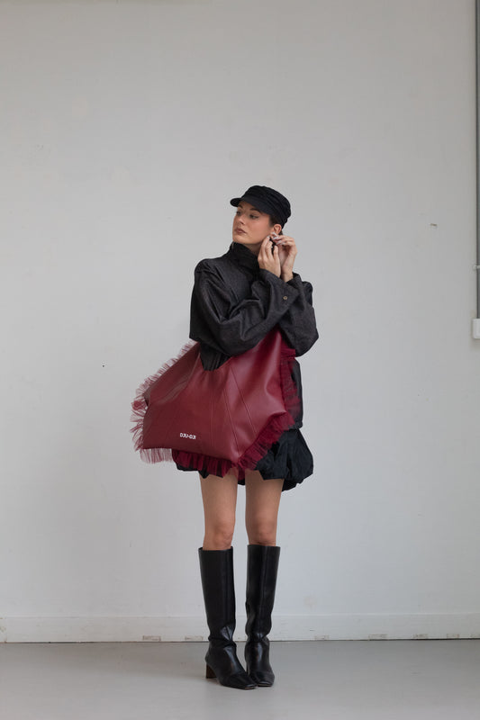 THE CREATIVE MUSE BAG BORDEAUX