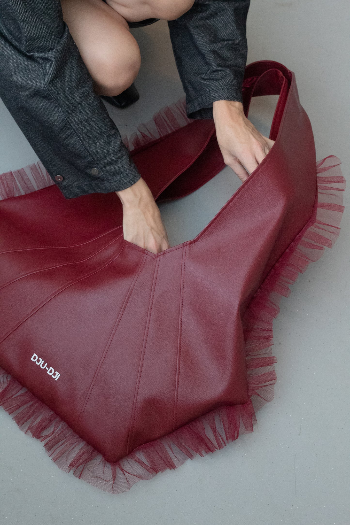 THE CREATIVE MUSE BAG BORDEAUX